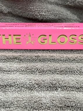 Jeffree Star The Gloss Lip Gloss - Bright Hot Pink with Gold Logo